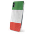 Italy Flag Distressed iPhone XS Skin